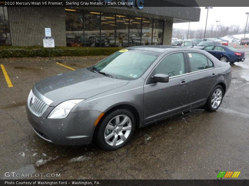 Sterling Gray Metallic / Dark Charcoal 2010 Mercury Milan V6 Premier
