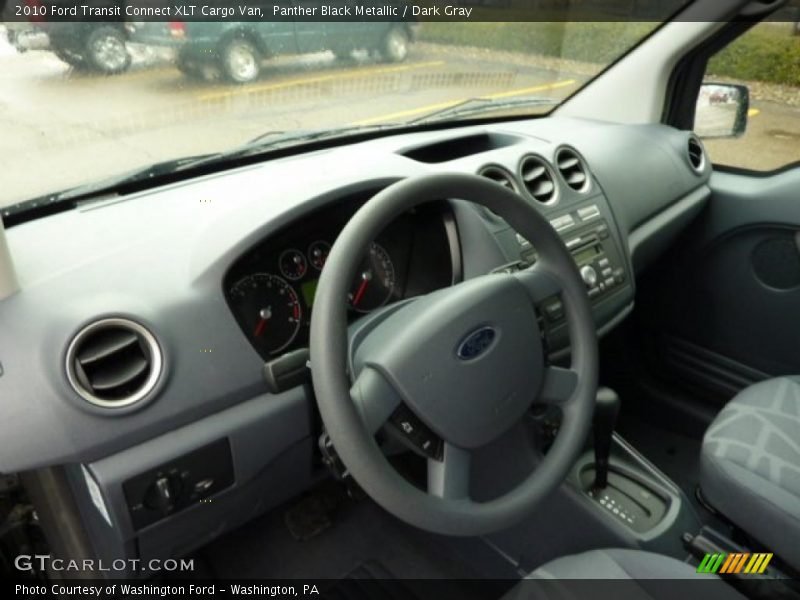 Panther Black Metallic / Dark Gray 2010 Ford Transit Connect XLT Cargo Van
