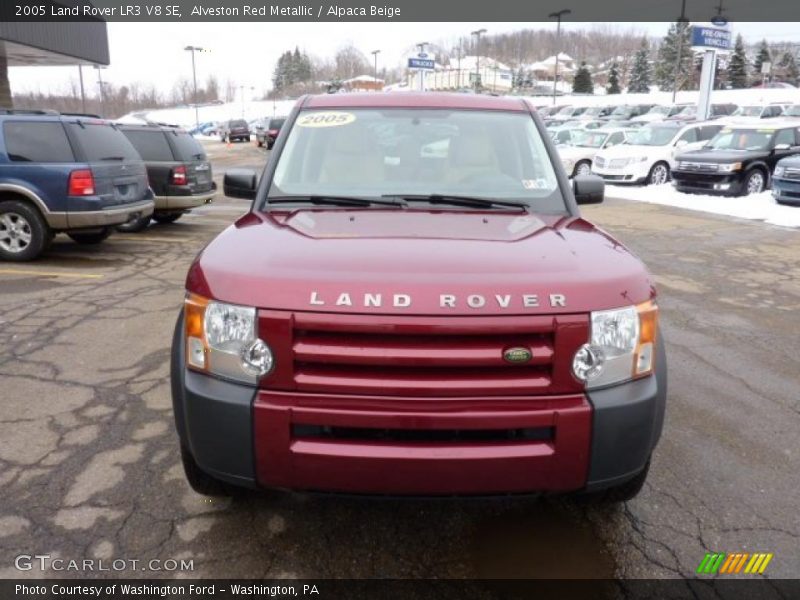 Alveston Red Metallic / Alpaca Beige 2005 Land Rover LR3 V8 SE