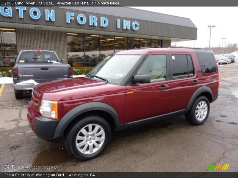 Alveston Red Metallic / Alpaca Beige 2005 Land Rover LR3 V8 SE