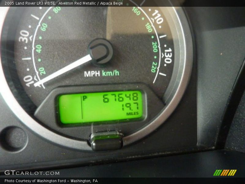 Alveston Red Metallic / Alpaca Beige 2005 Land Rover LR3 V8 SE