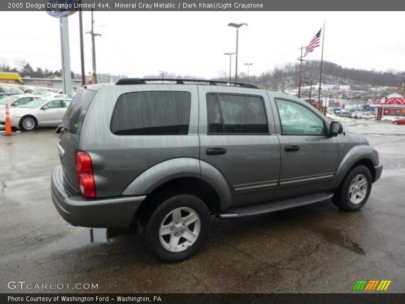 Mineral Gray Metallic / Dark Khaki/Light Graystone 2005 Dodge Durango Limited 4x4