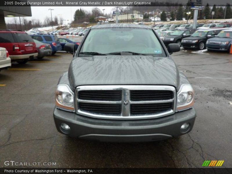 Mineral Gray Metallic / Dark Khaki/Light Graystone 2005 Dodge Durango Limited 4x4