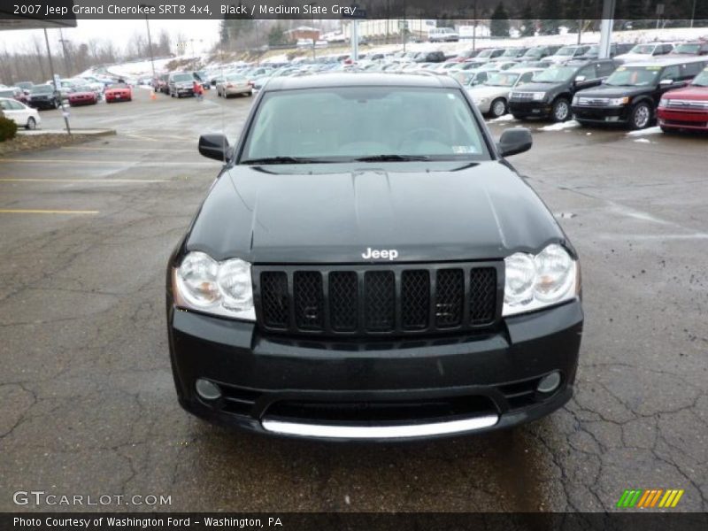 Black / Medium Slate Gray 2007 Jeep Grand Cherokee SRT8 4x4