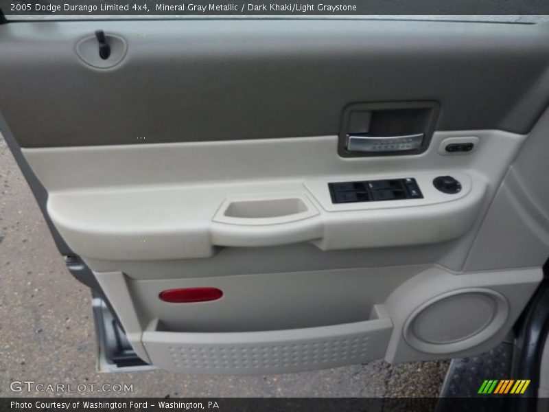 Mineral Gray Metallic / Dark Khaki/Light Graystone 2005 Dodge Durango Limited 4x4