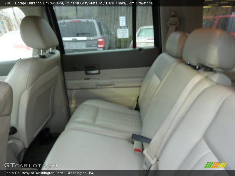 Mineral Gray Metallic / Dark Khaki/Light Graystone 2005 Dodge Durango Limited 4x4