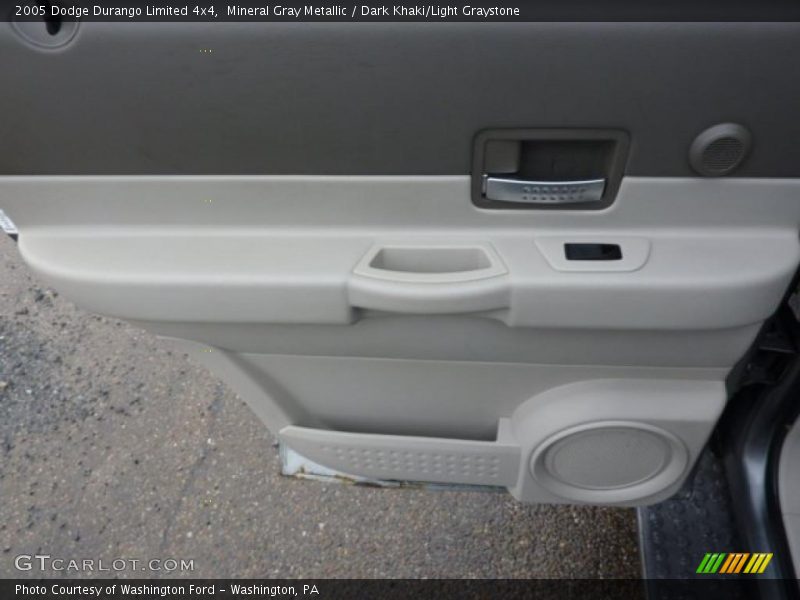 Mineral Gray Metallic / Dark Khaki/Light Graystone 2005 Dodge Durango Limited 4x4