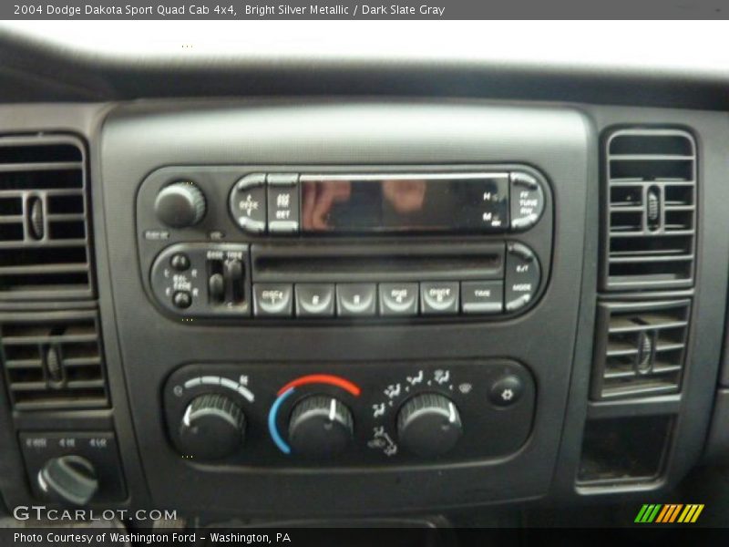 Controls of 2004 Dakota Sport Quad Cab 4x4