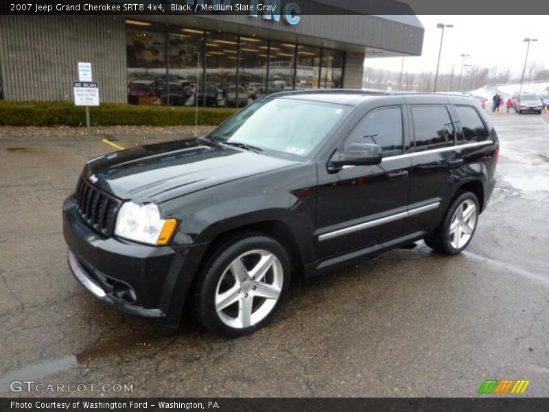 Black / Medium Slate Gray 2007 Jeep Grand Cherokee SRT8 4x4