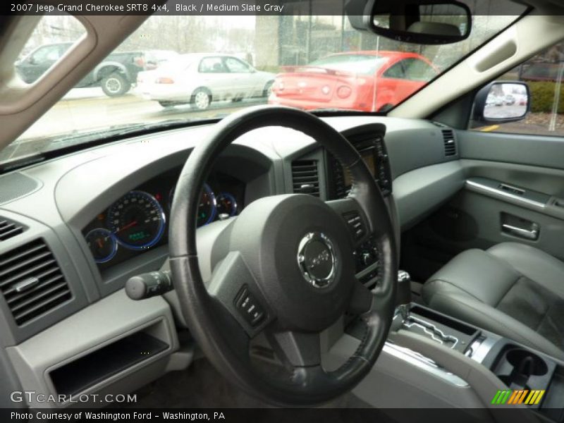 Black / Medium Slate Gray 2007 Jeep Grand Cherokee SRT8 4x4