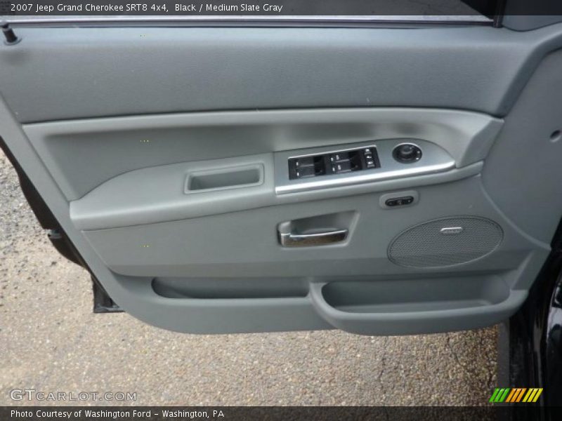Black / Medium Slate Gray 2007 Jeep Grand Cherokee SRT8 4x4