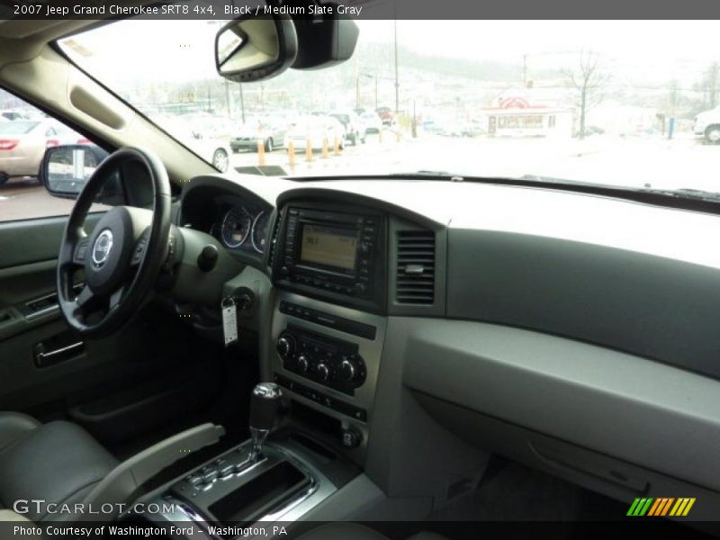 Black / Medium Slate Gray 2007 Jeep Grand Cherokee SRT8 4x4