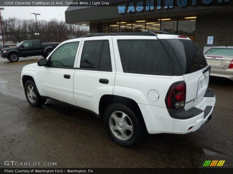 Summit White / Light Gray 2006 Chevrolet TrailBlazer LS 4x4