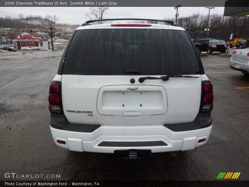 Summit White / Light Gray 2006 Chevrolet TrailBlazer LS 4x4