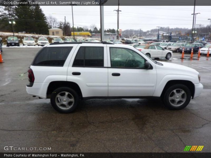 Summit White / Light Gray 2006 Chevrolet TrailBlazer LS 4x4