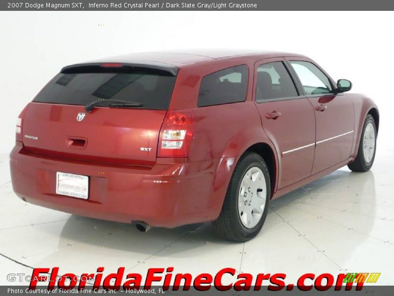 Inferno Red Crystal Pearl / Dark Slate Gray/Light Graystone 2007 Dodge Magnum SXT