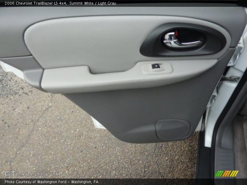 Summit White / Light Gray 2006 Chevrolet TrailBlazer LS 4x4