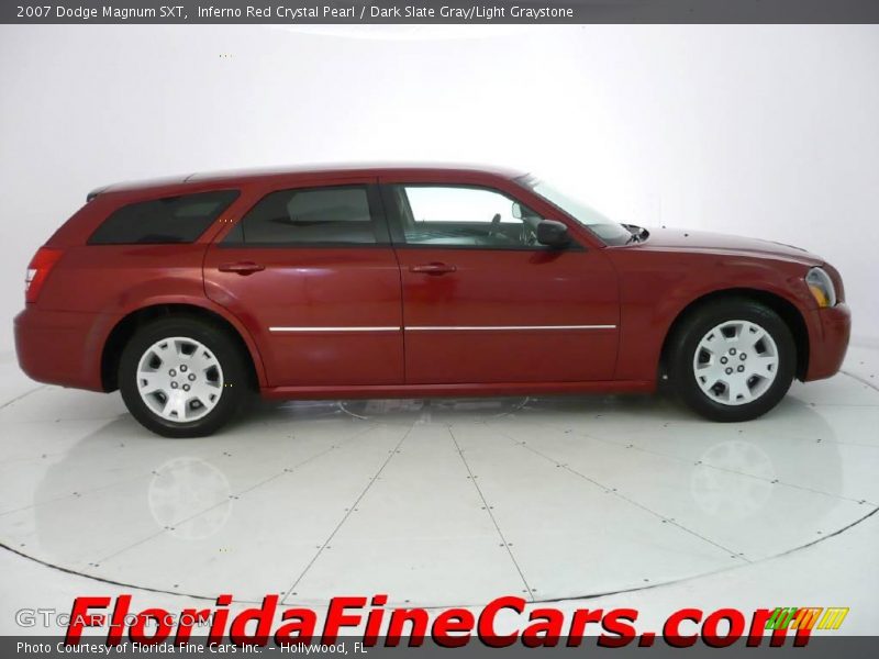 Inferno Red Crystal Pearl / Dark Slate Gray/Light Graystone 2007 Dodge Magnum SXT