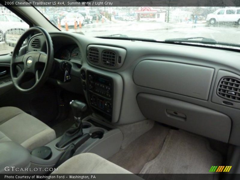 Summit White / Light Gray 2006 Chevrolet TrailBlazer LS 4x4