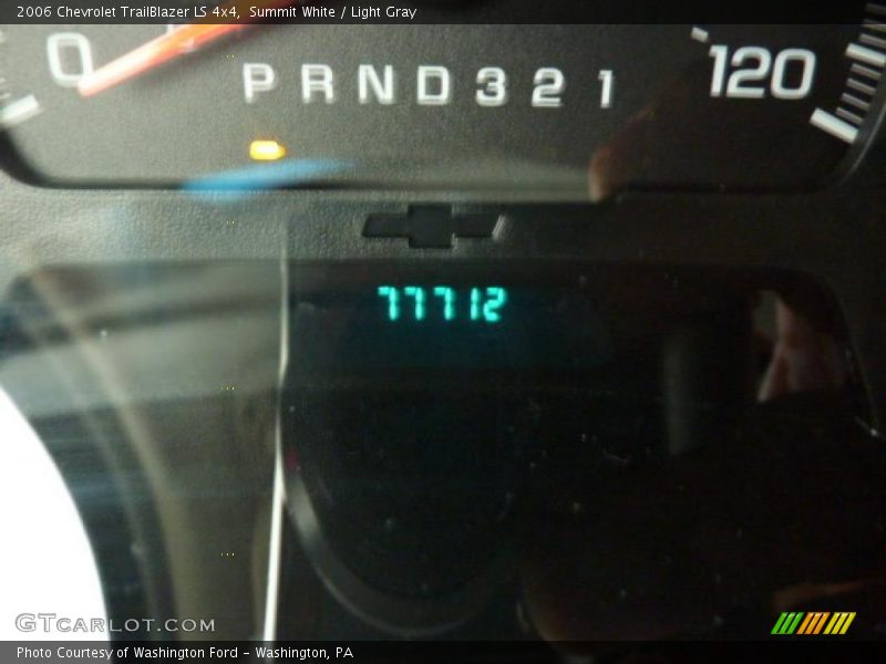 Summit White / Light Gray 2006 Chevrolet TrailBlazer LS 4x4