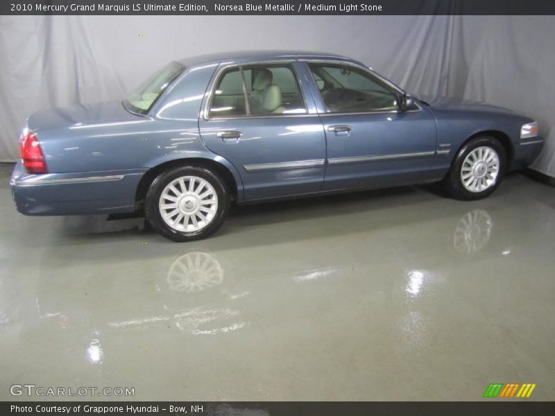 Norsea Blue Metallic / Medium Light Stone 2010 Mercury Grand Marquis LS Ultimate Edition