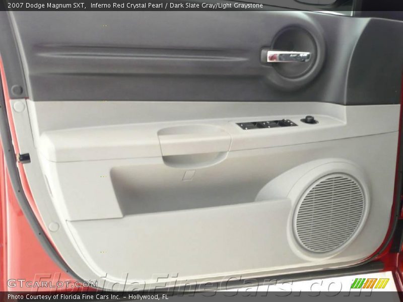 Inferno Red Crystal Pearl / Dark Slate Gray/Light Graystone 2007 Dodge Magnum SXT