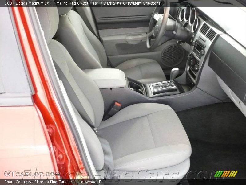 Inferno Red Crystal Pearl / Dark Slate Gray/Light Graystone 2007 Dodge Magnum SXT