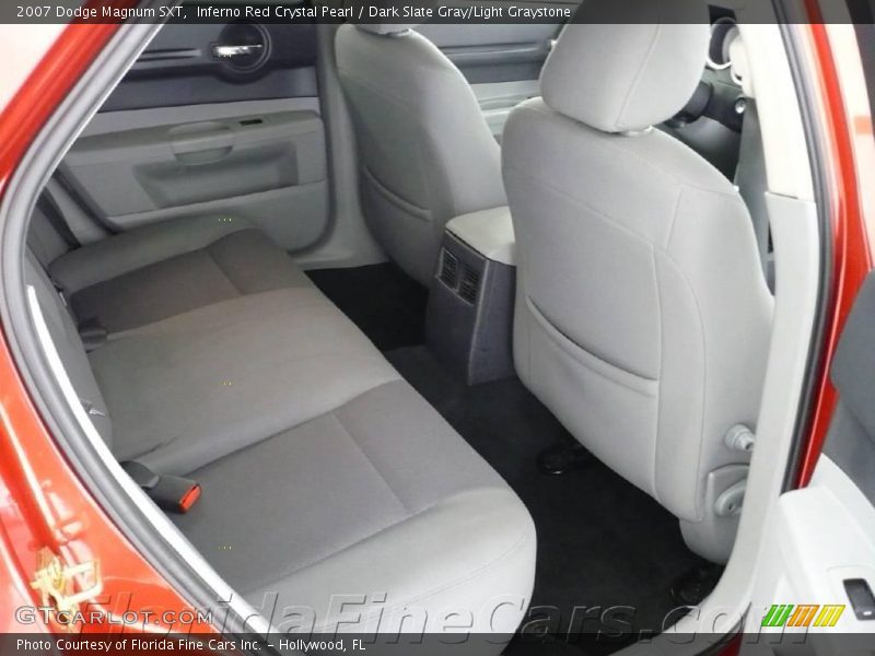 Inferno Red Crystal Pearl / Dark Slate Gray/Light Graystone 2007 Dodge Magnum SXT