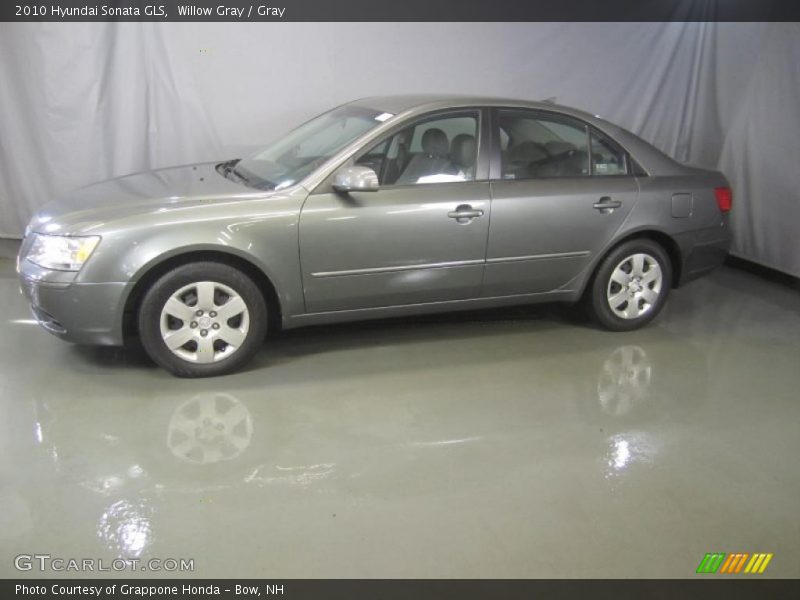 Willow Gray / Gray 2010 Hyundai Sonata GLS