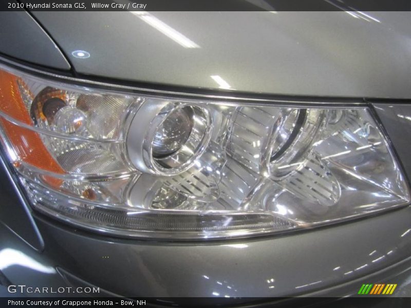 Willow Gray / Gray 2010 Hyundai Sonata GLS
