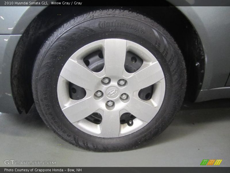 Willow Gray / Gray 2010 Hyundai Sonata GLS