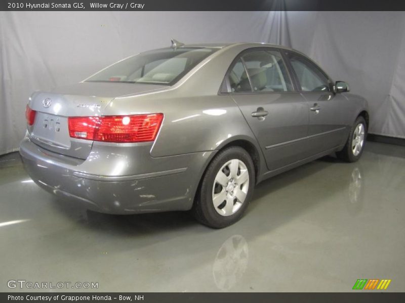 Willow Gray / Gray 2010 Hyundai Sonata GLS