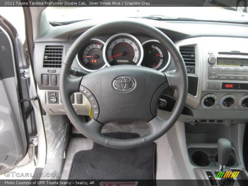 Silver Streak Mica / Graphite Gray 2011 Toyota Tacoma PreRunner Double Cab