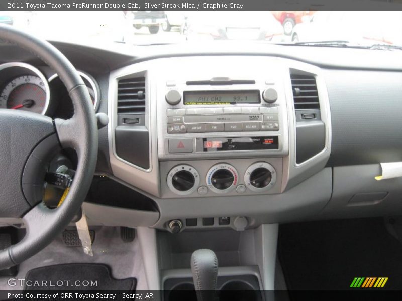 Silver Streak Mica / Graphite Gray 2011 Toyota Tacoma PreRunner Double Cab