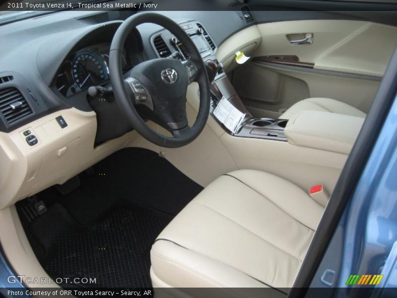  2011 Venza I4 Ivory Interior