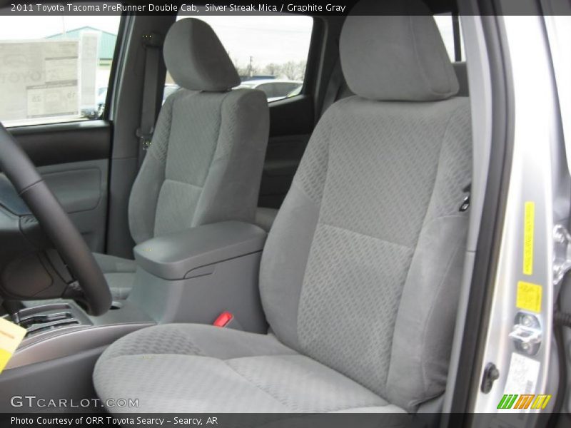 Silver Streak Mica / Graphite Gray 2011 Toyota Tacoma PreRunner Double Cab