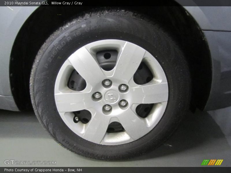 Willow Gray / Gray 2010 Hyundai Sonata GLS