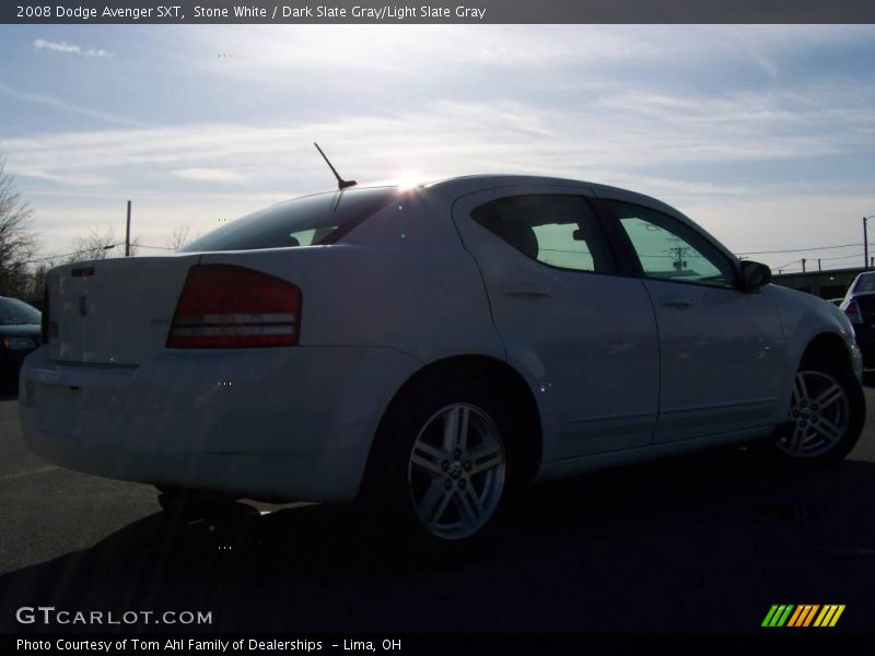 Stone White / Dark Slate Gray/Light Slate Gray 2008 Dodge Avenger SXT