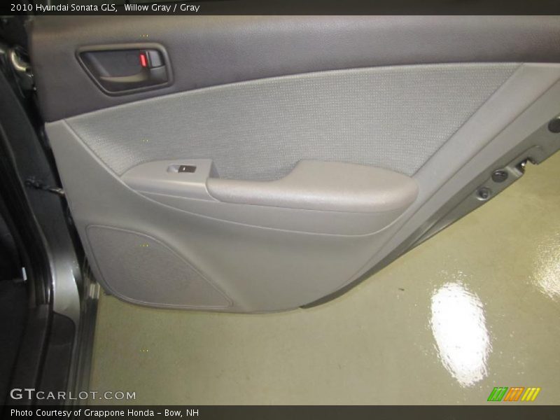 Willow Gray / Gray 2010 Hyundai Sonata GLS