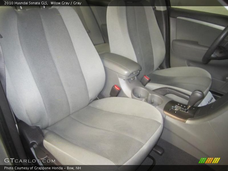 Willow Gray / Gray 2010 Hyundai Sonata GLS
