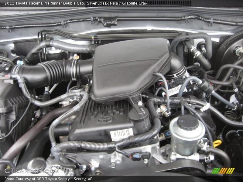 Silver Streak Mica / Graphite Gray 2011 Toyota Tacoma PreRunner Double Cab