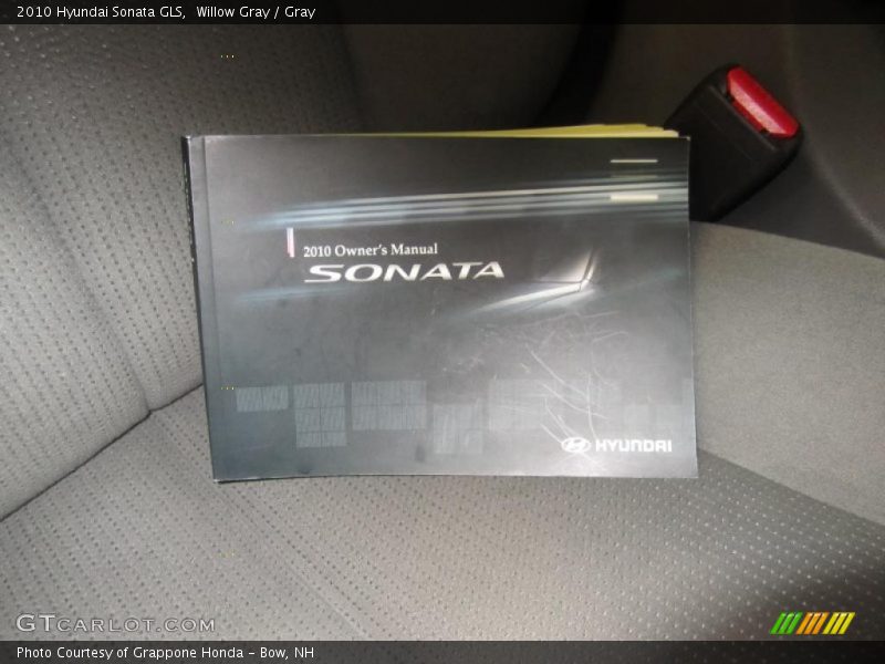 Willow Gray / Gray 2010 Hyundai Sonata GLS