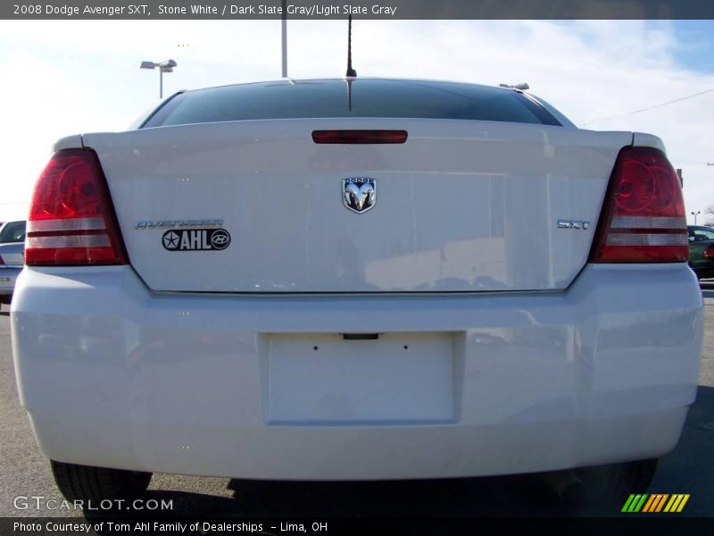 Stone White / Dark Slate Gray/Light Slate Gray 2008 Dodge Avenger SXT