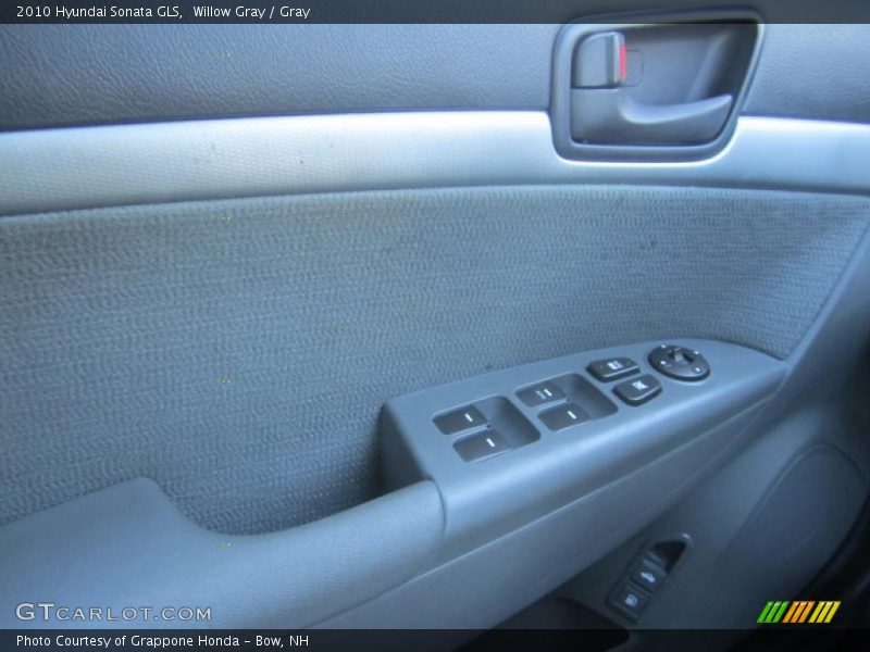 Willow Gray / Gray 2010 Hyundai Sonata GLS