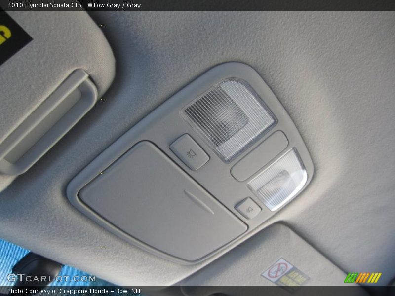 Willow Gray / Gray 2010 Hyundai Sonata GLS