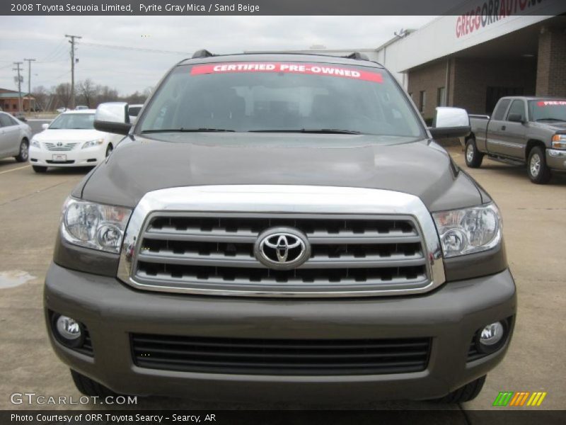 Pyrite Gray Mica / Sand Beige 2008 Toyota Sequoia Limited