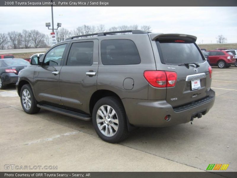 Pyrite Gray Mica / Sand Beige 2008 Toyota Sequoia Limited