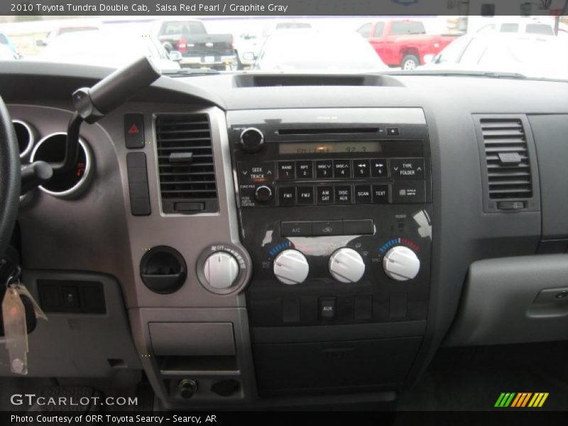 Salsa Red Pearl / Graphite Gray 2010 Toyota Tundra Double Cab