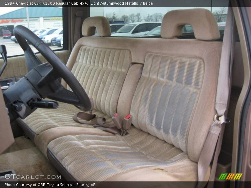  1994 C/K K1500 Regular Cab 4x4 Beige Interior