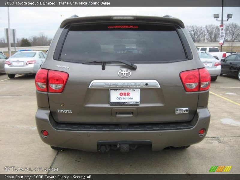 Pyrite Gray Mica / Sand Beige 2008 Toyota Sequoia Limited